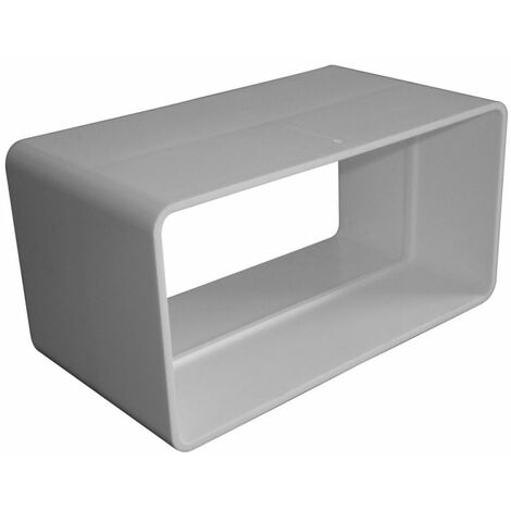 UPMANN Raccord pour tube plat 100 blanc - 66853