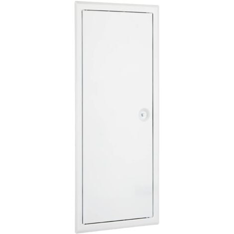 LE SANITAIRE Upmann revi porta Softline SV 200 X 500 mm, chiusura RAL9016 quadrato, 1 pezzi, 20586