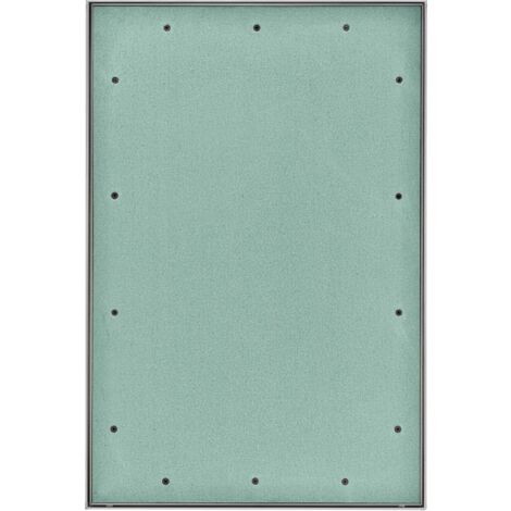 Upmann Revisionsklappe Vario-Star Revisionstür GK-Einlage 400x600mm Gipskarton Alu Rahmen Revision Wartungstür Wartungsklappe Wartung Reinigungsklappe Wartungsöffnung Feuchtraumgeeignet Trockenbau