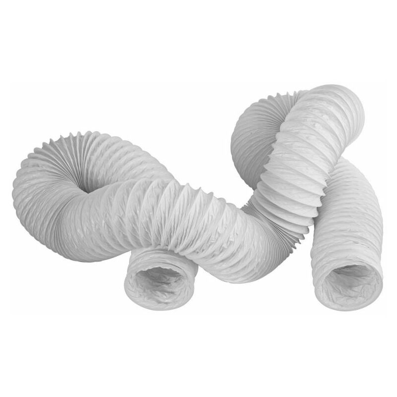 Upmann - Tuyaux de ventilation d 125, 2 m blanc - 66416