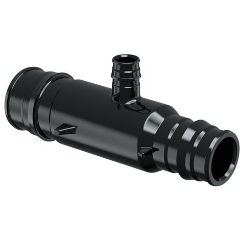 Uponor Q und E Reduzier-T-Stück PPSU, 63x25x50mm, 1042871