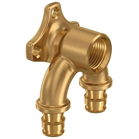 Uponor Q und E Smart Aqua U-Wandscheibe, 16mm x Rp 1/2" FT-16