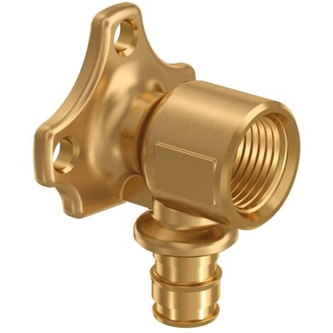 Uponor Q und E Smart Aqua Wandscheibe PL, 20mm x Rp 1/2" FT