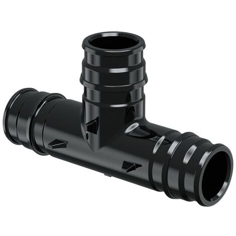 Uponor Q und E T-Stück PPSU, 40x40x40mm, 1008688