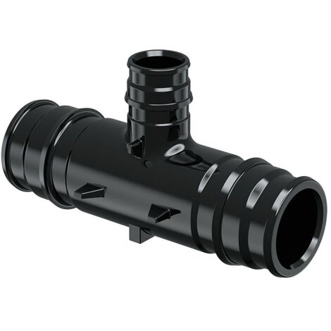 Uponor Q und E T-Stück reduziert PPSU 40x25x40mm, 1008695