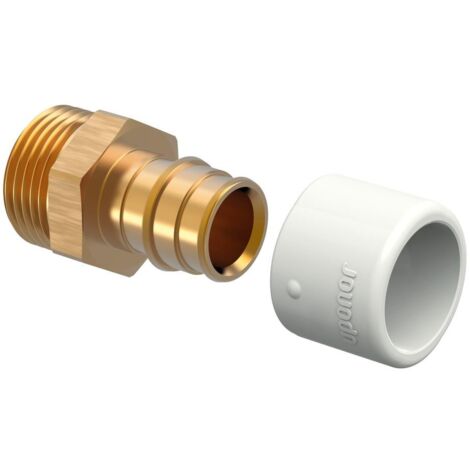 Uponor Q und E, Übergang mit Außengewinde NKB, DR 22 x G 3/4" MT