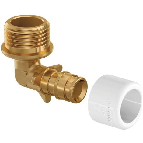 Uponor Q und E, Winkelübergang mit Außengewinde NKB, DR 22 x G 3/4" MT