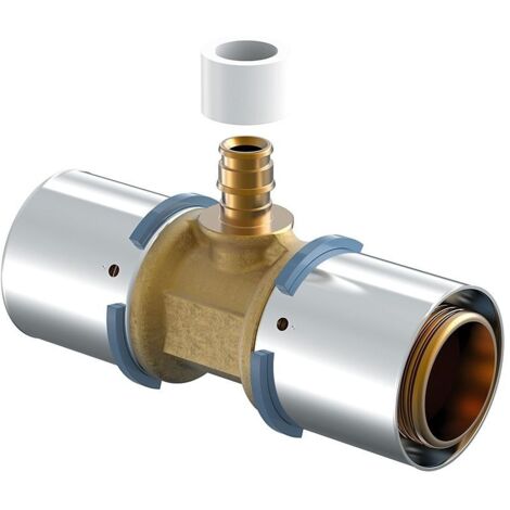 Uponor Q&E T - Stück Übergang S-Press 40-Q&E14-Press40, 1063928