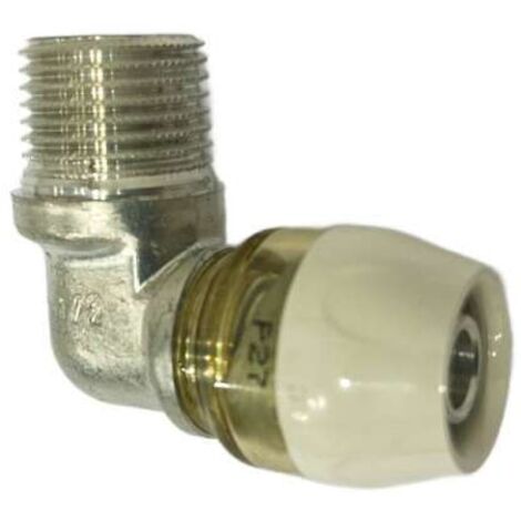 Uponor RTM Winkeladapter Winkelnippel Außengewinde 20-R1/2"MT 1048600