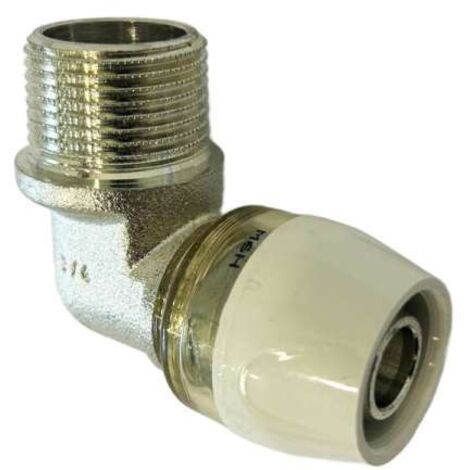 Uponor RTM Winkeladapter Winkelnippel Außengewinde 20-R3/4"MT 1048601