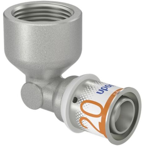 UPONOR S-PRESS PLUS MLC MANCHON COUDÉ 20 X 3/4'' IG 90 GARD 1070541