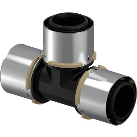 Uponor S-Press PLUS Press-T-Stück 1046391 50 x 50 x 50 mm, PPSU
