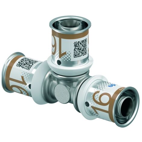 Uponor S-Press Plus T-Stück 16x16x16mm, 1070560