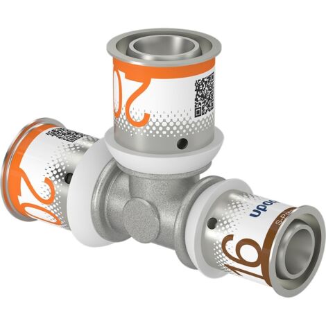 Uponor S-Press Plus T-Stück reduziert 20x20x16mm, 1070569