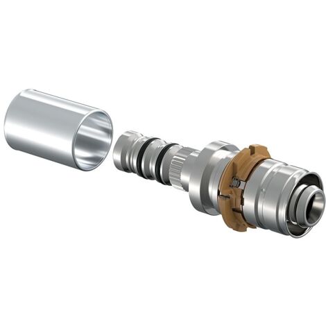 Uponor S-Press Übergangskupplung auf Polyfix 16-16