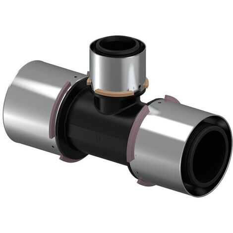 Uponor S-Press Verbund-T-Stück reduziert PPSU, 75x50x75mm