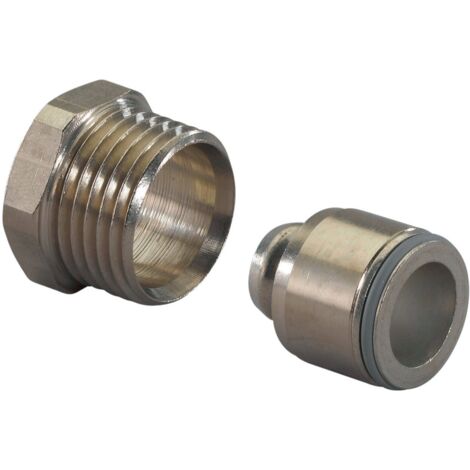 Uponor Smart Radi Anschlussgarnitur Heimeier, 16mm x G 1/2" MT