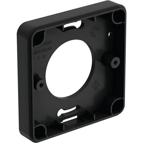 Uponor Smatrix Base Aufputz-Wandrahmen Style T-149 A-14X schwarz