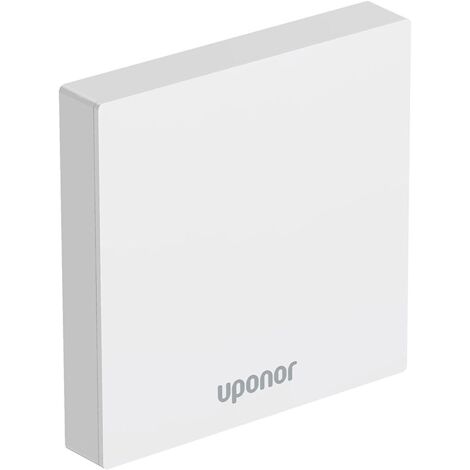Uponor Smatrix Base PRO Raumtemperatur- Feuchtefühler Style T-141 Bus FLUSH