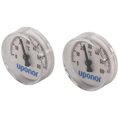 Uponor Vario PLUS Thermometer 0-60° C D 40mm