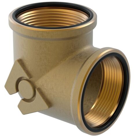 Uponor Wipex 1018352 - Winkelverschraubung mit O-Ring 63 +75 mm