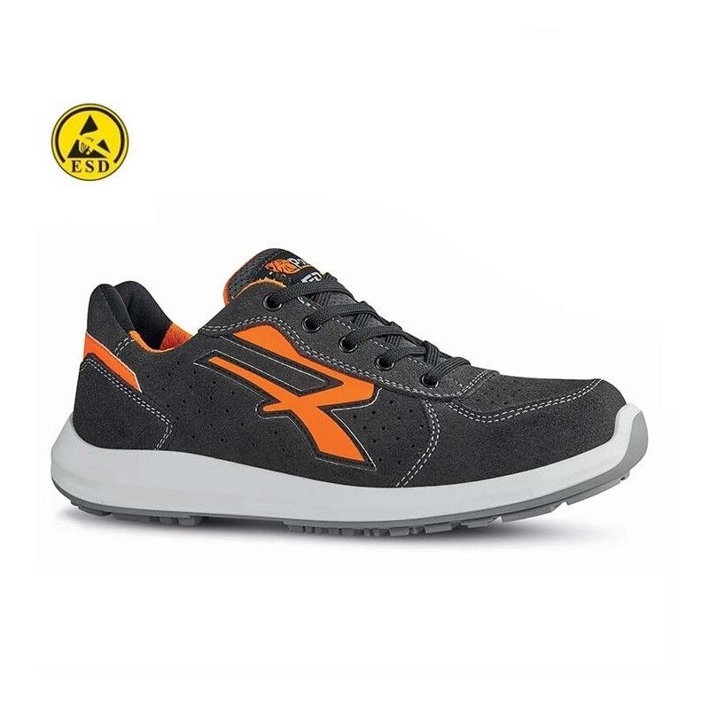 U-power - Scarpe Antinfortunistiche u Power Sirio S1p Grigio/Arancione 40
