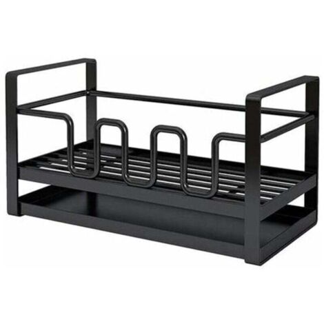 upport de rangement pour évier de cuisine avec égouttoir