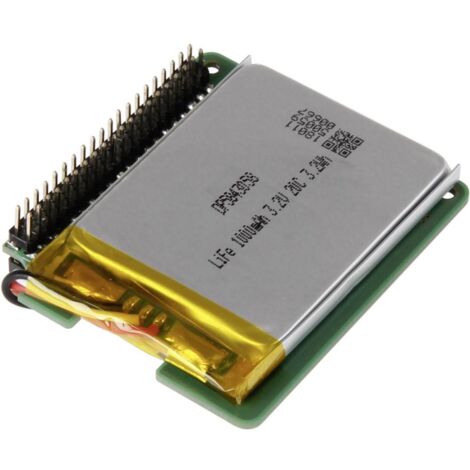UPS per raspberry, adatto per Arduino, Banana Pi, Cubieboard, Raspberry Pi® 3 B+, 3 B, 2 B, A, B, B+