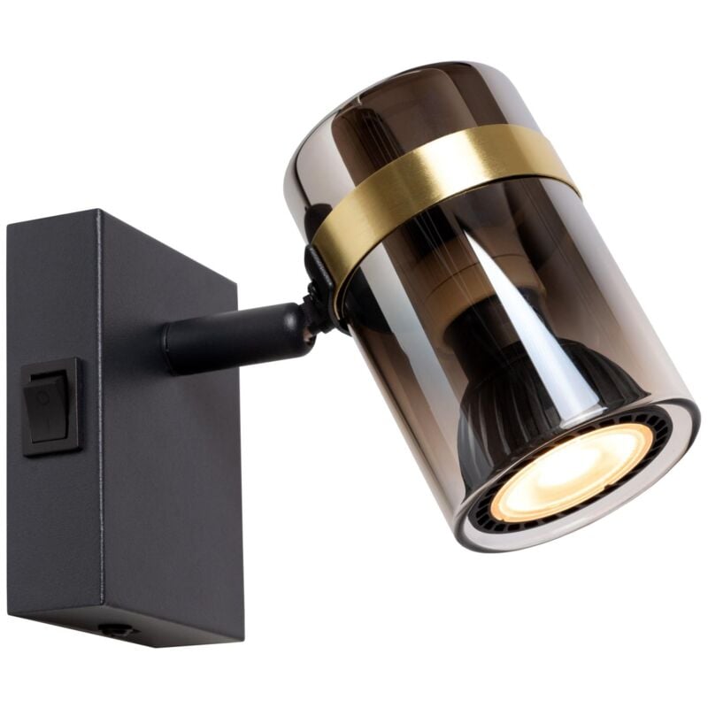 Upton Applique mur.-Fumé