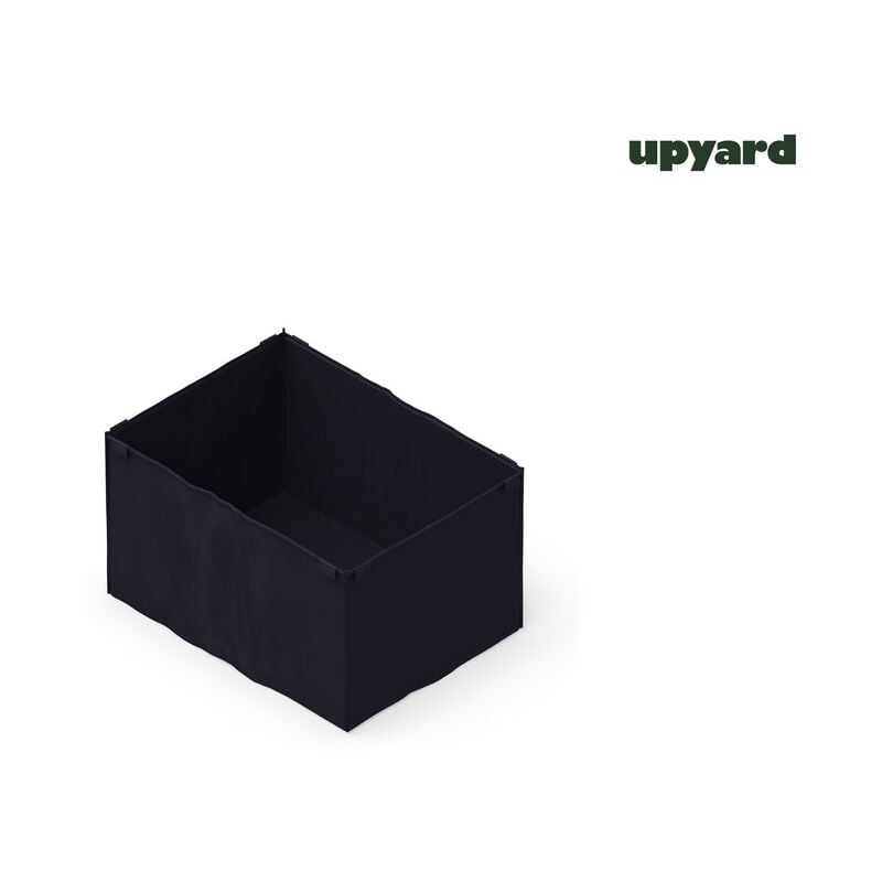 Toile anti-mauvaises herbes pour bac surélevé de jardin, 80x60x40 cm - Upyard