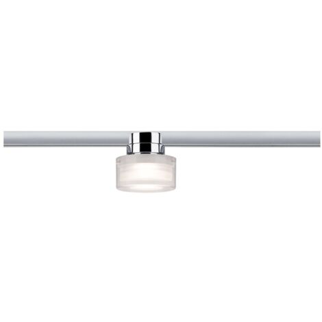 URail Ceiling Topa Dot 1x5,2W Chrom Klar Satin 230V