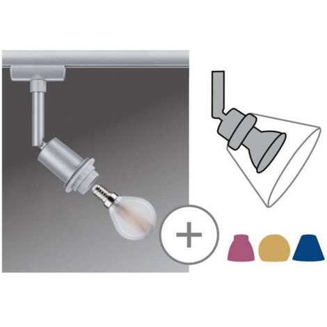 URAIL DECOSYSTEMS SPOT MAX1X20W OPACO 230V E14 BC CROMO OPACO M TAL MAX. 1X20W E14 SENZA LAMPADINE 969,68 PAULMANN 96968