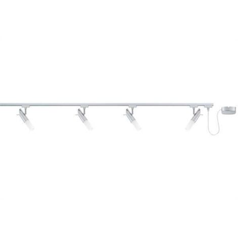 URail, Energy-saving bulb set, 4x9W, Pherus 230V, E14, Chrome