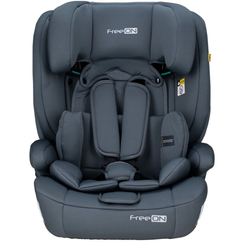 Monmobilierdesign - uran Siège auto réglable i-Size 76-150 cm jusqu'à 36 kg 1 à 12 ans Gris