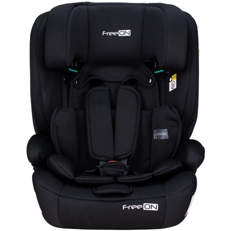 Monmobilierdesign - uran Siège auto réglable i-Size 76-150 cm jusqu'à 36 kg 1 à 12 ans Noir