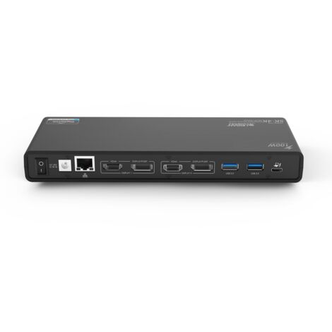 Urban Factory TCD50UF station d'accueil Avec fil USB 3.2 Gen 1 (3.1 Gen 1) Type-A + Type-C Noir