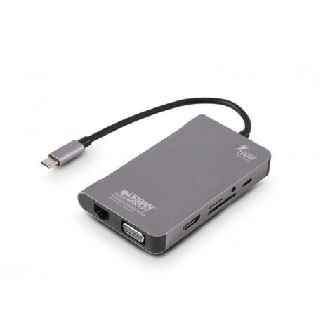urban-factory TCM16UF estación de acoplamiento USB gris