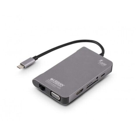 urban-factory TCM16UF station d'accueil USB gris