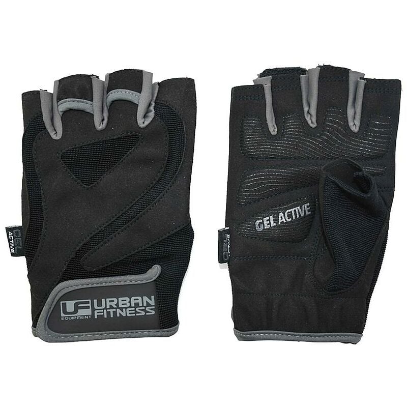 Urban Fitness Pro Gel Training Glove - Large - Black/Grey