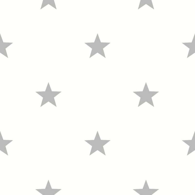 

Urban Friends & Coffee Papel de pared estrellas blanco y gris - Multicolor