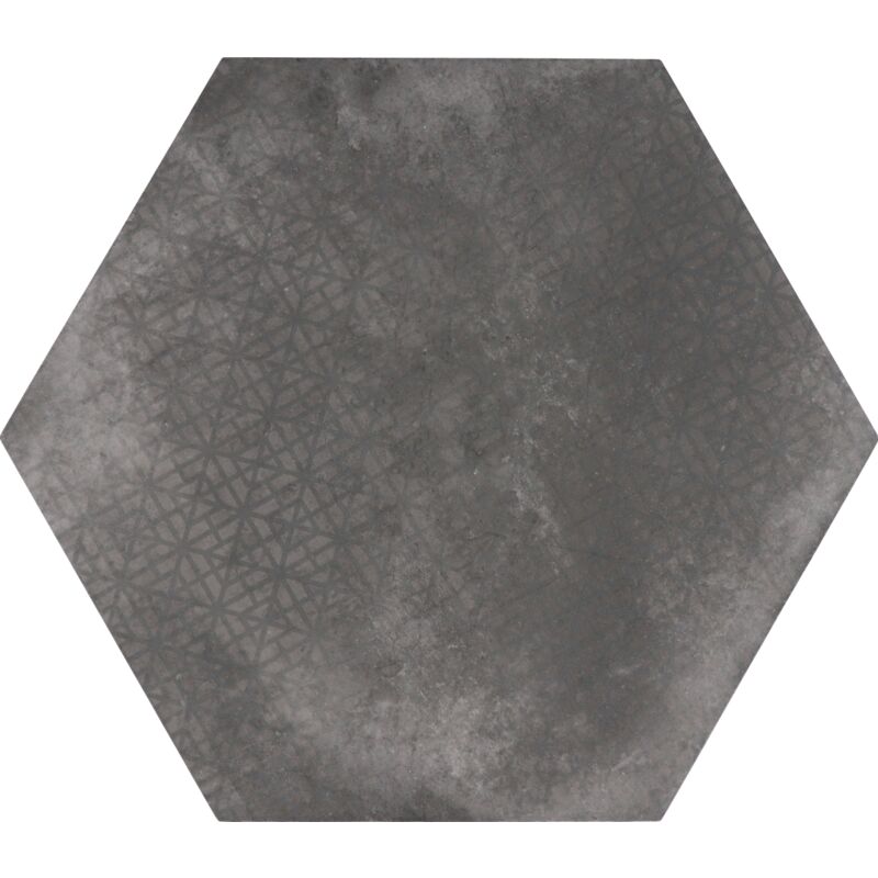 Urban Hexagon Melange Dark 29,2X25,4cm.