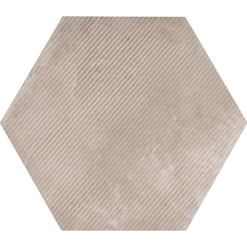 Urban Hexagon Melange Nut 29,2X25,4cm.