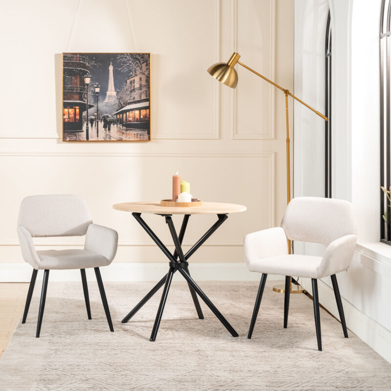 Ensemble table et 2 chaises de salle à manger style moderne - Urban Meuble