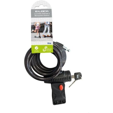 Urban Prime E-LOCK Lucchetto per Mono Splitpattini Elettrici