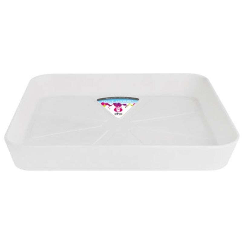 Soucoupe Loft Carrée 28cm Blanc - Elho
