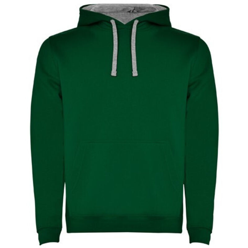

Sudadera con Capucha Canguro Urban VERDE BOTELLA/GRIS XXL