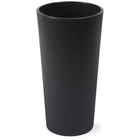 Urbanika ECO Blumentopf schwarz h46 cm