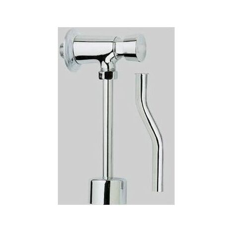 Urinal Druckspüler verchromt