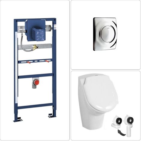 Urinal mit Deckel Set Grohe, chrom