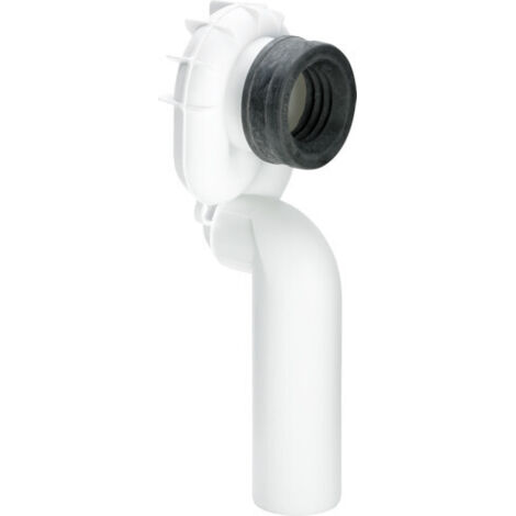 Urinal-Siphon senkrecht, Kunststoff/weiß
